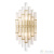 Бра Crystal Lux SARAGOSA AP2 BRASS/TRANSPARENTE 2880/402, раздел каталога Хрустальные бра интернет-магазина Ночи Нет