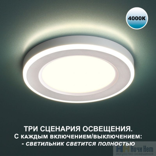 Встраиваемый светильник Novotech Span 359012, раздел каталога Светодиодные точечные светильники интернет-магазина Ночи Нет