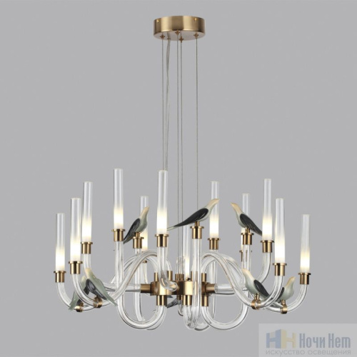 Люстра Odeon Light Lark 5431/30L, раздел каталога Стеклянные люстры интернет-магазина Ночи Нет