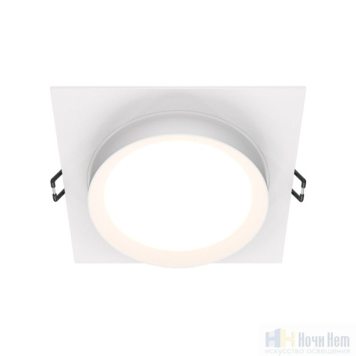 Встраиваемый светильник Maytoni Hoop DL086-GX53-SQ-W, раздел каталога Точечные светильники металл интернет-магазина Ночи Нет