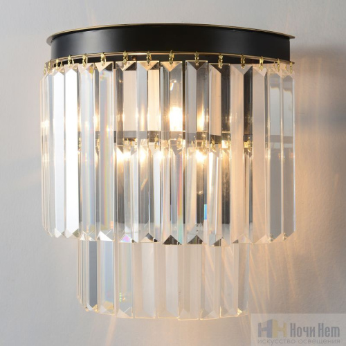 Бра Crystal Lux MAXIME AP2 BLACK 2412/403, раздел каталога Хрустальные бра интернет-магазина Ночи Нет