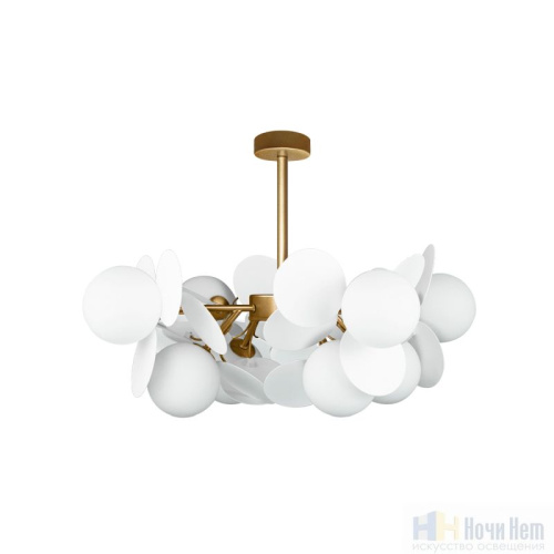 Люстра Loft IT Matisse 10008/8 white, раздел каталога Люстры с плафонами интернет-магазина Ночи Нет