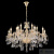 Люстра Crystal Lux MONICA SP10+5 GOLD 2502/315, раздел каталога Хрустальные люстры интернет-магазина Ночи Нет