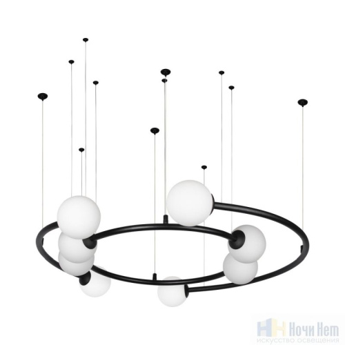 Люстра Loft IT Infinite 10155/800 Black, раздел каталога Люстры с плафонами интернет-магазина Ночи Нет