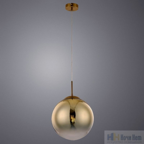 Светильник подвесной Arte Lamp Jupiter Gold A7963SP-1GO, раздел каталога Подвесы 1 лампа интернет-магазина Ночи Нет