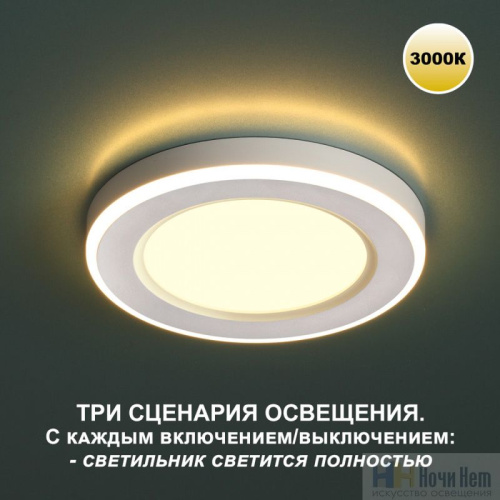 Встраиваемый светильник Novotech Span 359020, раздел каталога Светодиодные точечные светильники интернет-магазина Ночи Нет