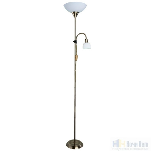 Торшер Arte Lamp Duetto A9569PN-2AB, раздел каталога Торшеры с плафоном интернет-магазина Ночи Нет