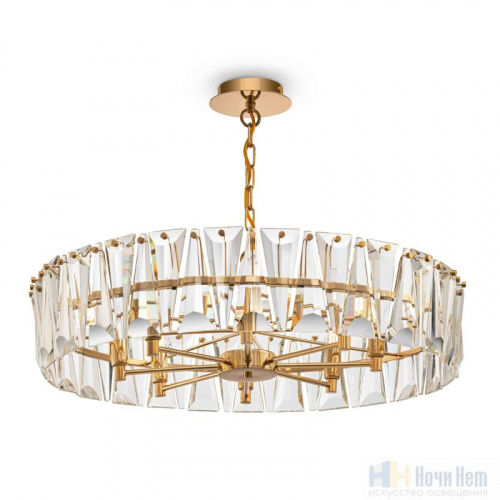 Люстра Maytoni Puntes MOD043PL-08G, раздел каталога Хрустальные люстры интернет-магазина Ночи Нет