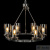 Люстра LOFT IT Candlelight 10437/570, раздел каталога Люстры с плафонами интернет-магазина Ночи Нет