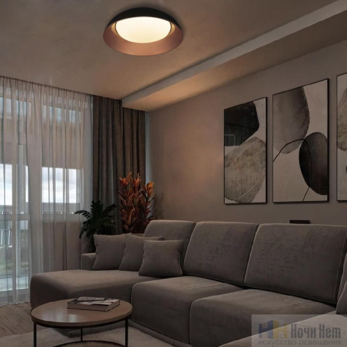 Светильник потолочный Loft IT Cappello 10229 Black, раздел каталога Круглые современные светильники интернет-магазина Ночи Нет