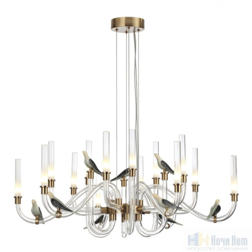 Люстра Odeon Light Lark 5431/37L, раздел каталога Стеклянные люстры интернет-магазина Ночи Нет