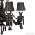 Люстра LOFT IT Zenith 10210/8 Black, количество ламп - 8, площадь освещения - 16 кв.м Люстра LOFT IT Zenith 10210/8 Black, раздел каталога Хрустальные люстры интернет-магазина Ночи Нет