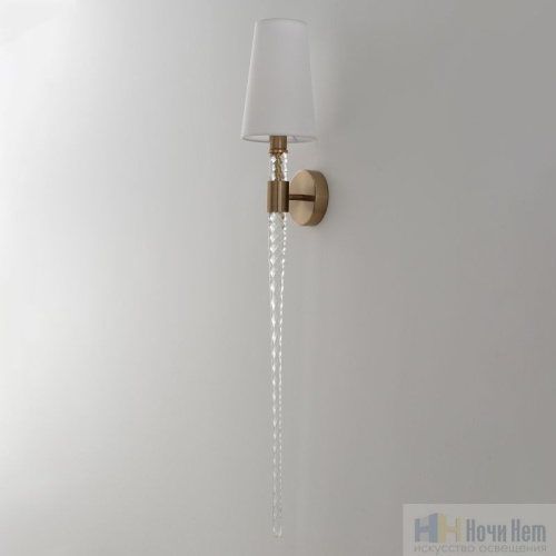 Бра Crystal Lux LUMINOUS AP1 BRASS 3901/401, раздел каталога Бра с абажуром интернет-магазина Ночи Нет