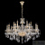 Люстра Crystal Lux MONICA SP10+5 GOLD 2502/315, раздел каталога Хрустальные люстры интернет-магазина Ночи Нет