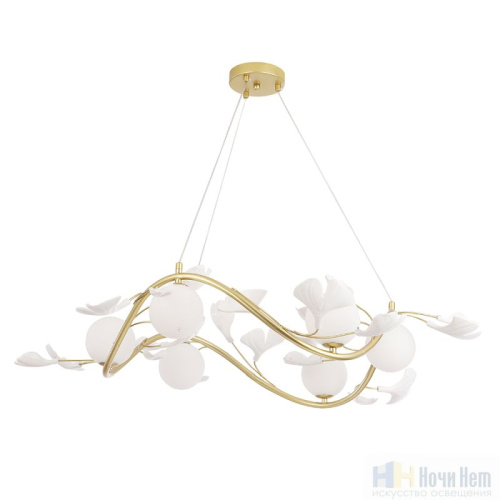 Люстра Crystal Lux COLIBRI SP6 GOLD 0141/306, раздел каталога Стеклянные люстры интернет-магазина Ночи Нет