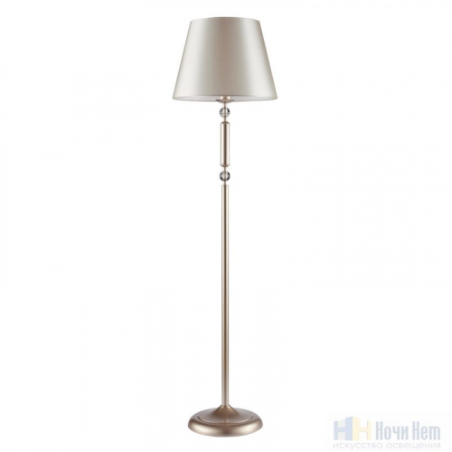 Торшер Crystal Lux Flavio PT1 Gold, раздел каталога Торшеры с абажуром интернет-магазина Ночи Нет