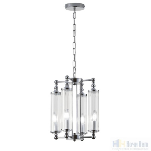 Люстра Crystal Lux TOMAS SP4 CHROME 3671/304, раздел каталога Люстры с плафонами интернет-магазина Ночи Нет