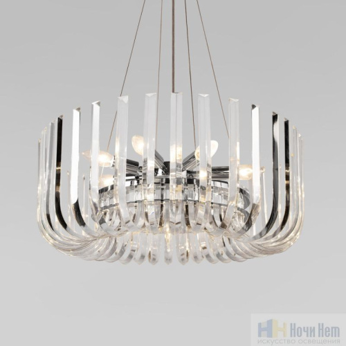 Люстра LOFT IT Dakota 10300/600 Nickel, раздел каталога Люстры с плафонами интернет-магазина Ночи Нет