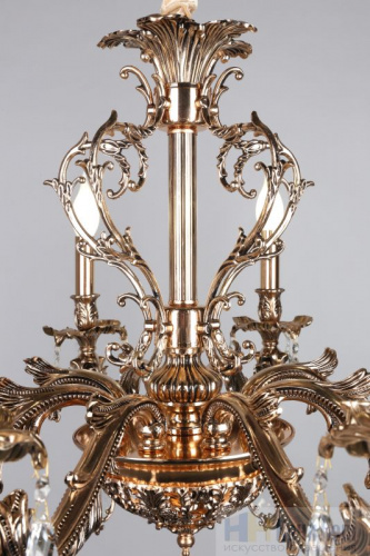 Люстра подвесная Omnilux Nureci OML-74903-08, раздел каталога Хрустальные люстры интернет-магазина Ночи Нет