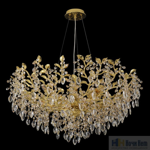 Люстра Crystal Lux EDEN SP10 GOLD 3870/310, раздел каталога Хрустальные люстры интернет-магазина Ночи Нет