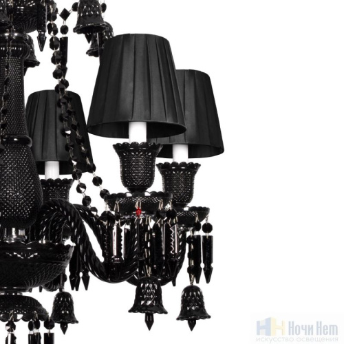 Люстра LOFT IT Zenith 10210/6 Black, раздел каталога Хрустальные люстры интернет-магазина Ночи Нет