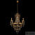 Люстра LOFT IT Foil 10430/6, количество ламп - 6, площадь освещения - 12 кв.м Люстра LOFT IT Foil 10430/6, раздел каталога Кованые люстры интернет-магазина Ночи Нет