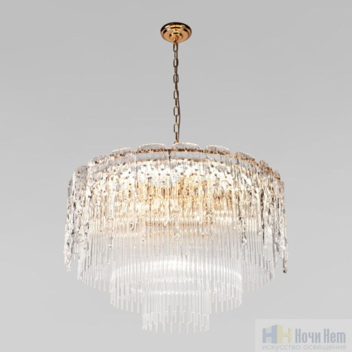 Люстра LOFT IT Florida 10298/800 French gold, раздел каталога Стеклянные люстры интернет-магазина Ночи Нет