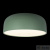 Светильник потолочный Loft IT Axel 10201/480 Green, количество ламп - 1, площадь освещения - 6,4 кв.м Светильник потолочный Loft IT Axel 10201/480 Green, раздел каталога Круглые современные светильники интернет-магазина Ночи Нет