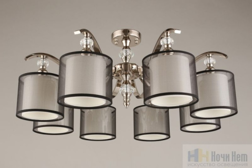 Люстра Aployt Floret APL.703.17.08, раздел каталога Люстры с абажурами интернет-магазина Ночи Нет