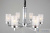 Люстра Omnilux Maiera OML-84703-06, количество ламп - 6, площадь освещения - 15 кв.м Люстра Omnilux Maiera OML-84703-06, раздел каталога Люстры с плафонами интернет-магазина Ночи Нет