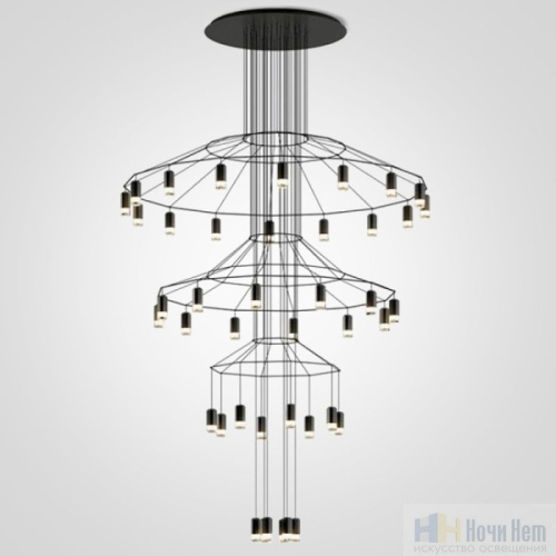 Люстра ImperiumLoft Wireflow 75393-22, раздел каталога Большие люстры интернет-магазина Ночи Нет