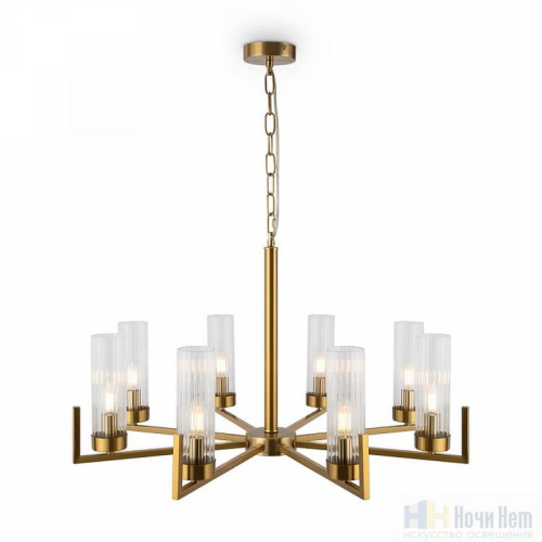 Люстра Freya Adeline FR5214PL-08BS, раздел каталога Люстры с плафонами интернет-магазина Ночи Нет