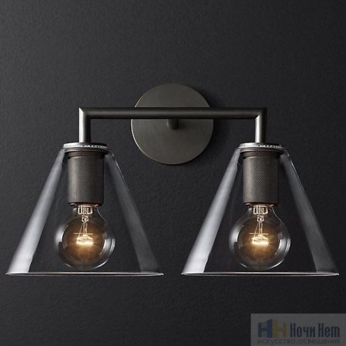 Бра ImperiumLoft RH Utilitaire 123266-22, раздел каталога Бра с плафоном интернет-магазина Ночи Нет