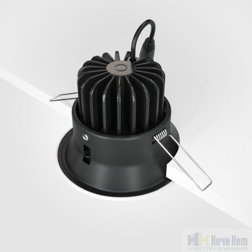 Встраиваемый светильник Maytoni Yin DL031-L12W4K-W, раздел каталога Светодиодные точечные светильники интернет-магазина Ночи Нет