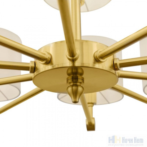 Люстра Maytoni Alloro MOD088PL-15BS, раздел каталога Люстры с абажурами интернет-магазина Ночи Нет