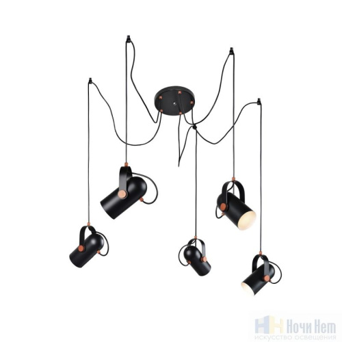 Люстра Favourite Ampolla 2007-5P, раздел каталога Люстры с плафонами интернет-магазина Ночи Нет