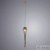 Светильник подвесной Arte Lamp Waterfall A1577SP-1GO, количество ламп - 1, площадь освещения - кв.м Светильник подвесной Arte Lamp Waterfall A1577SP-1GO, раздел каталога Подвесы 1 лампа интернет-магазина Ночи Нет