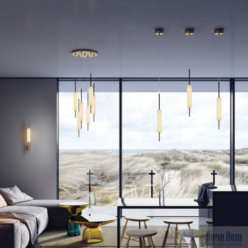 Светильник подвесной Odeon Light Reeds 4794/12L, раздел каталога Подвесы 1 лампа интернет-магазина Ночи Нет