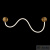 Бра LOFT IT Thread 10388W Brass, количество ламп - 1, площадь освещения - 3,2 кв.м Бра LOFT IT Thread 10388W Brass, раздел каталога Светодиодные бра интернет-магазина Ночи Нет