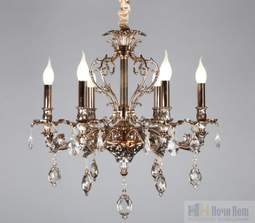 Люстра подвесная Omnilux Senis OML-74703-06, раздел каталога Хрустальные люстры интернет-магазина Ночи Нет