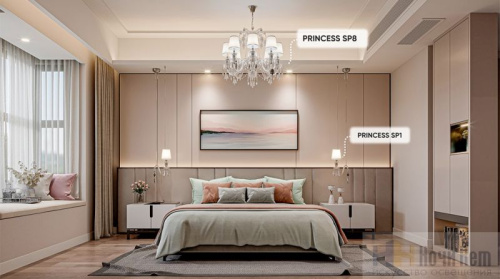 Люстра Crystal Lux PRINCESS SP8 2760/308, раздел каталога Хрустальные люстры интернет-магазина Ночи Нет