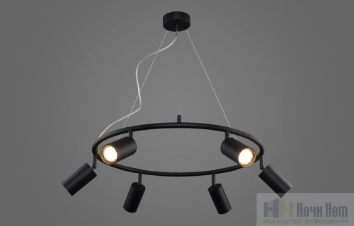 Люстра Crystal Lux RIVO SP6 BL 4240/306, раздел каталога Люстры с плафонами интернет-магазина Ночи Нет