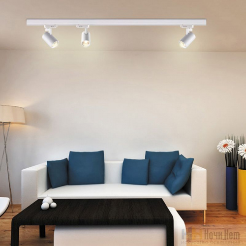 картинка Трёхфазный трековый светильник Novotech Gusto 370648 от магазина Ночи Нет!