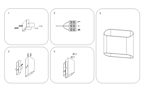 Бра Lightstar Muro 808627, раздел каталога Бра с плафоном интернет-магазина Ночи Нет