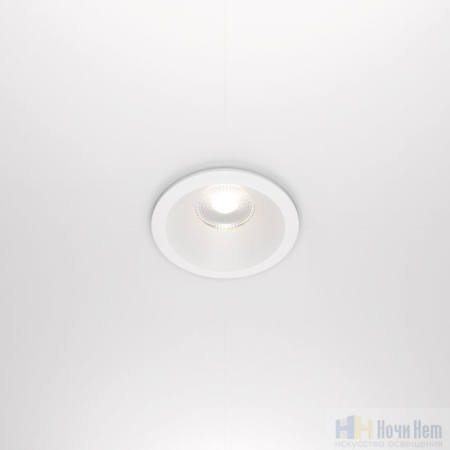 Встраиваемый светильник Maytoni Zoom DL034-L12W4K-W, раздел каталога Точечные светильники для ванной интернет-магазина Ночи Нет