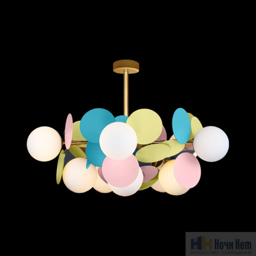 Люстра Loft IT Matisse 10008/10 mult, раздел каталога Люстры с плафонами интернет-магазина Ночи Нет