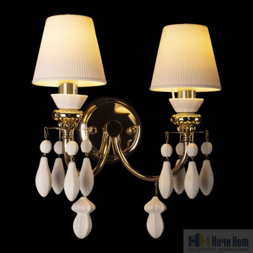 Бра LOFT IT Grace 10203/2W White, раздел каталога Бра с абажуром интернет-магазина Ночи Нет