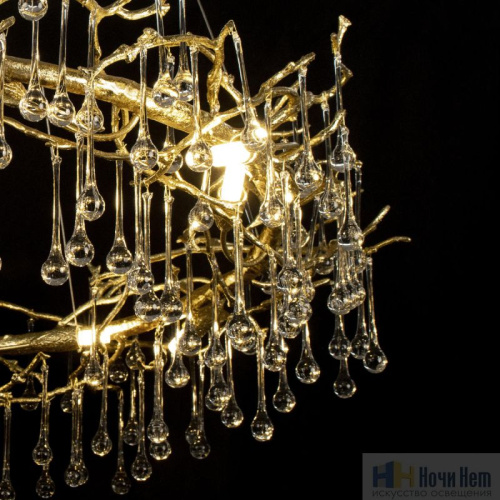 Люстра LOFT IT Bijout 10068/1000 GD, раздел каталога Кованые люстры интернет-магазина Ночи Нет