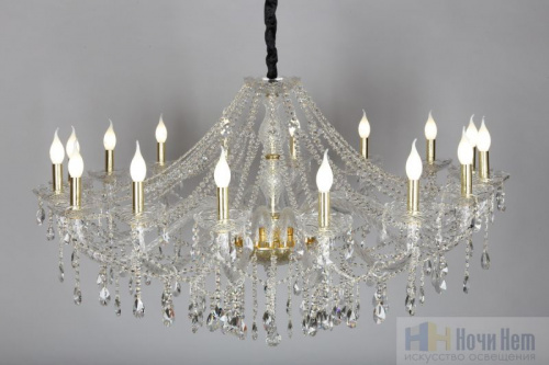Люстра Omnilux Aglientu OML-70003-16, раздел каталога Хрустальные люстры интернет-магазина Ночи Нет