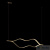 Люстра LOFT IT Tape Light 10403/1600 AB, количество ламп - , площадь освещения - 11,4 кв.м Люстра LOFT IT Tape Light 10403/1600 AB, раздел каталога Светодиодные люстры интернет-магазина Ночи Нет